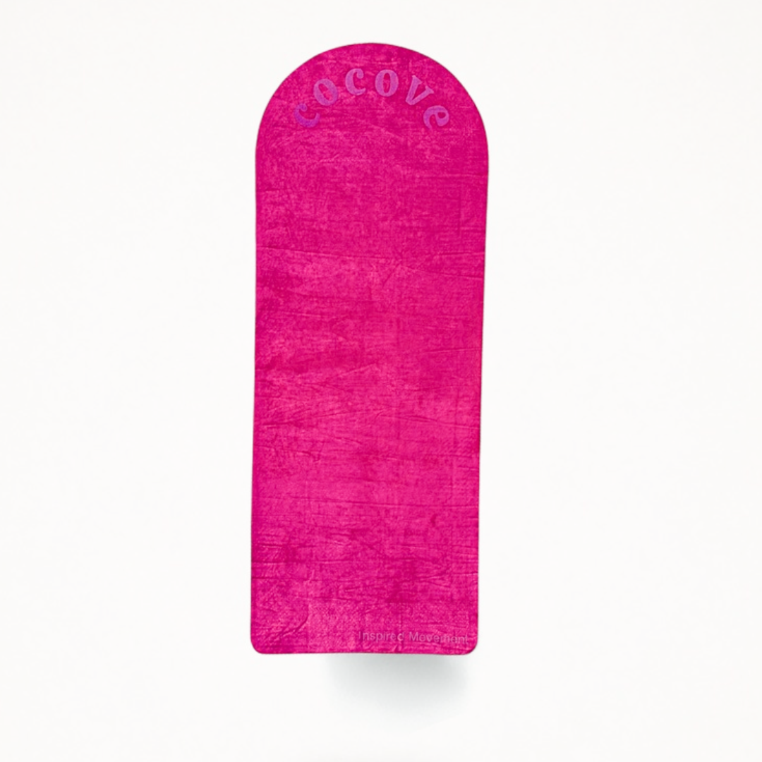 Cocove Grip Towel Ruby Pink