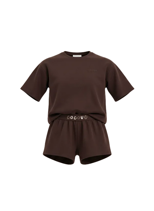 Cocove 24/7 Lounge Set in Chocolate